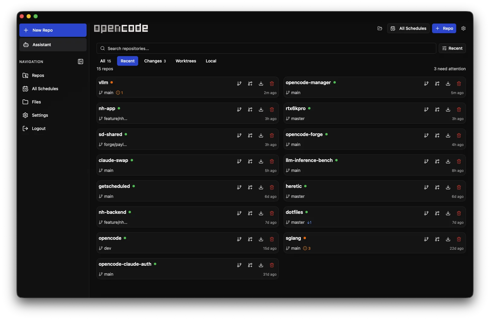 OpenCode Manager