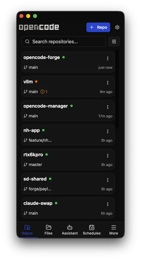 Mobile view